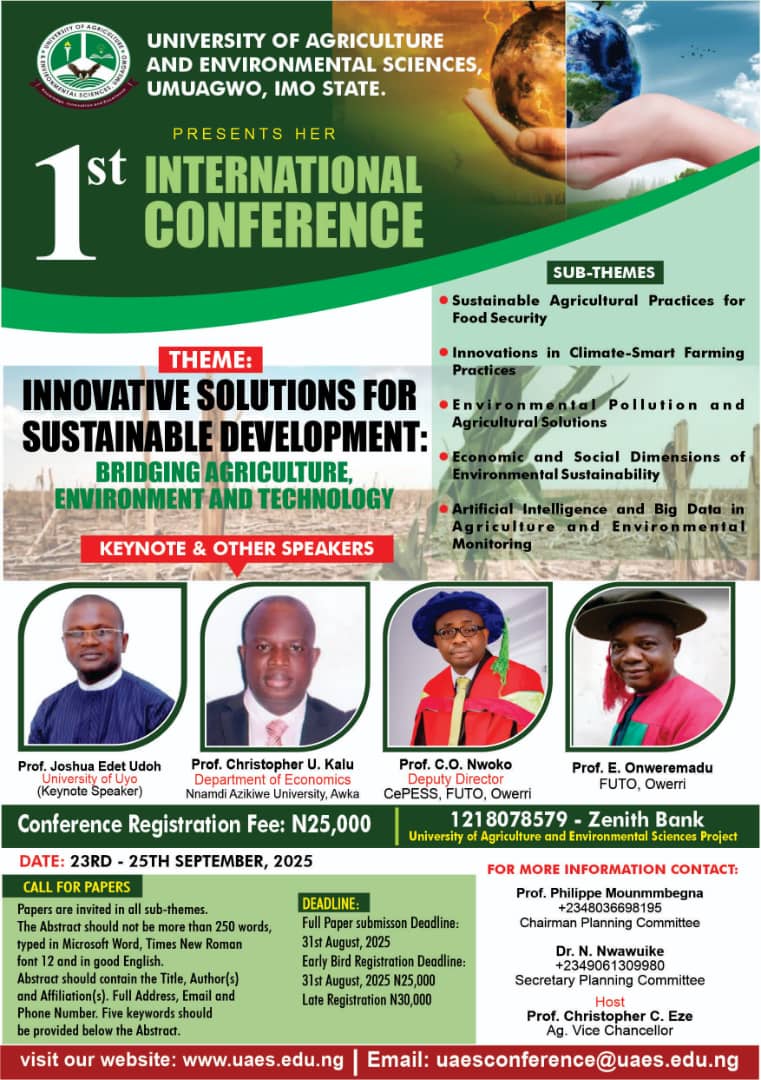 UAES POST UTME SCREENIG EXERCISE